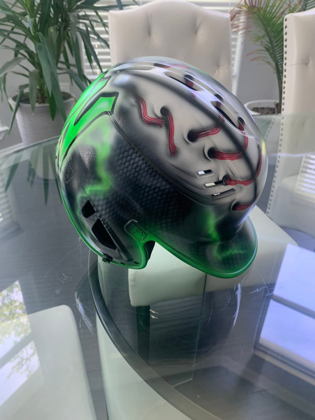 Custom Airbrushed Helmets (T-Ball/Baseball) - You Provide