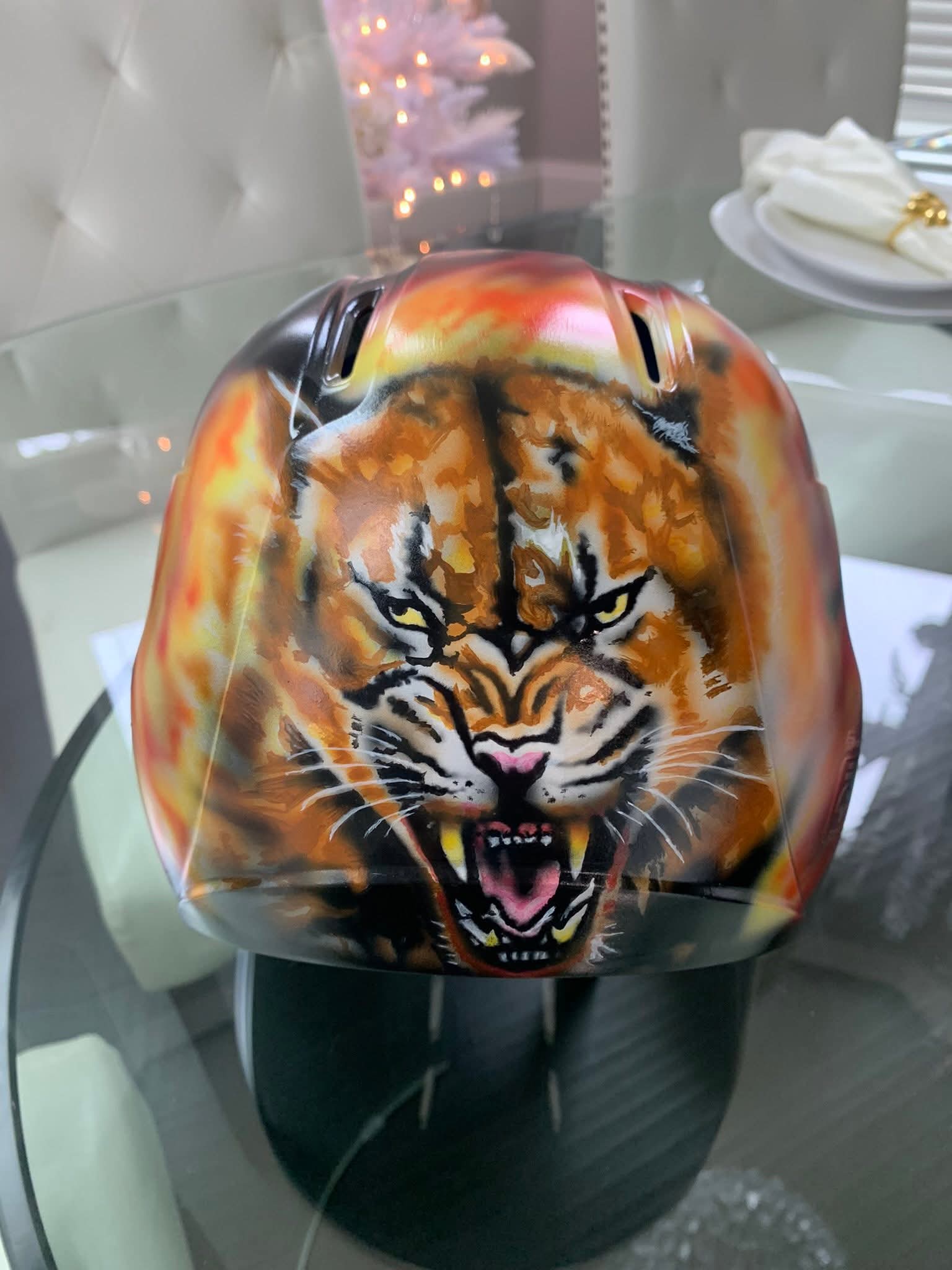 Custom Airbrushed Helmets (T-Ball/Baseball) - You Provide