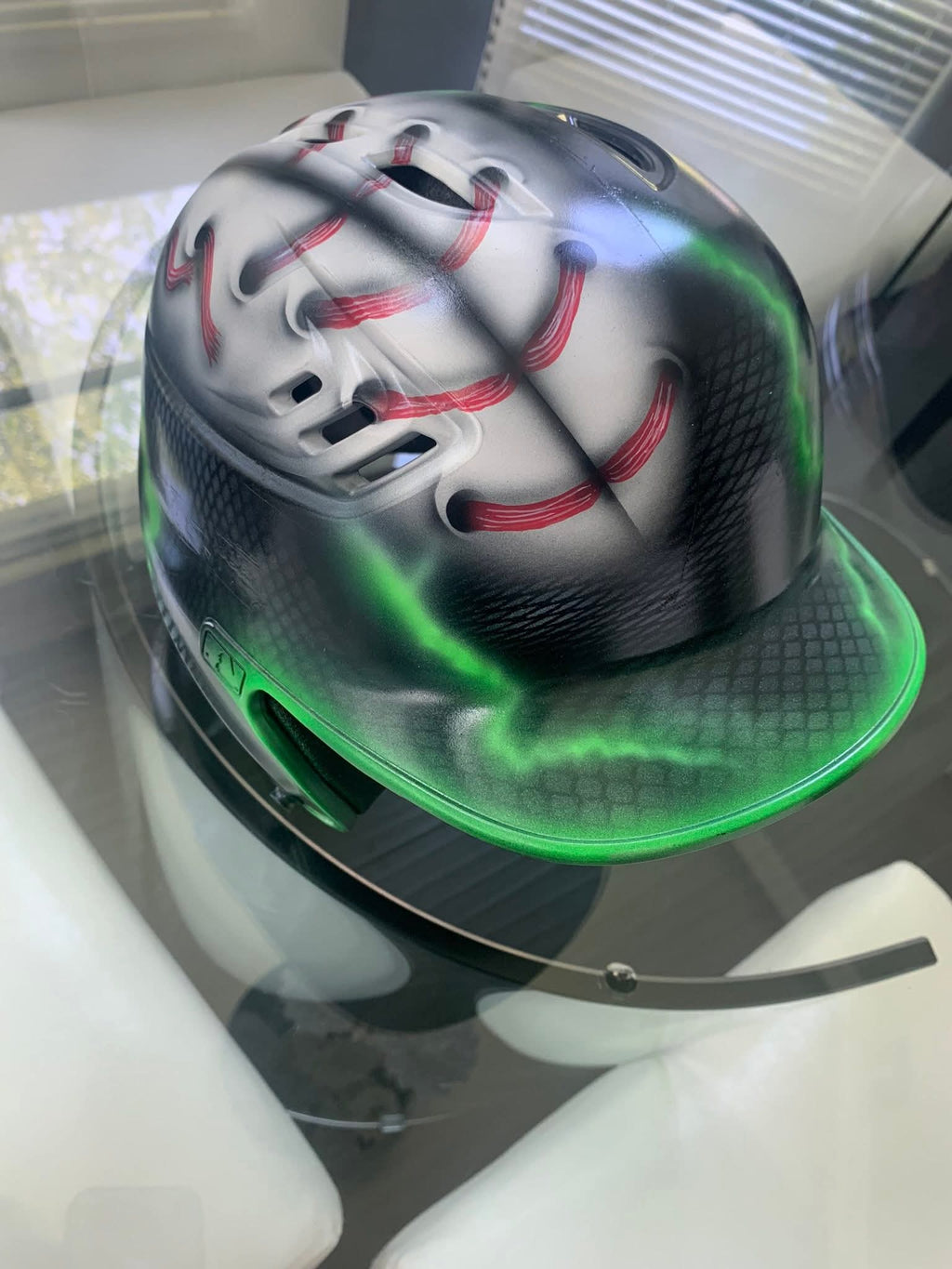 Custom Airbrushed Helmets (T-Ball/Baseball) - You Provide