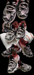 Custom Airbrushed Cleats
